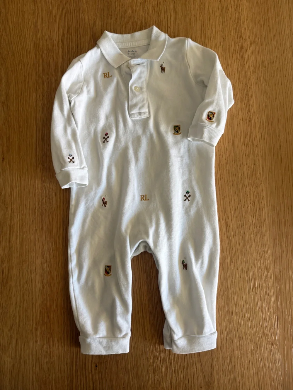 Ralph Lauren white polo